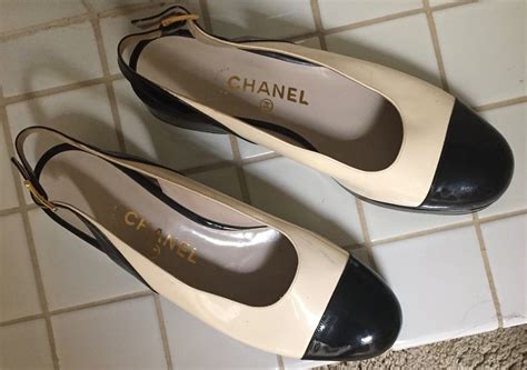 chanel flats second hand|chanel flats real.